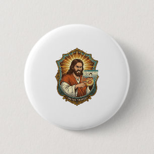 Jesus versehentlicher Videoanruf wählt Social Medi Button