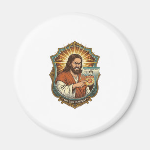 Jesus versehentlicher Videoanruf wählt Social Medi Magnet