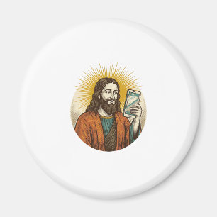 Jesus versehentliches Video anstelle von Foto Kame Magnet