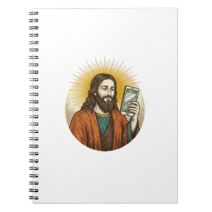 Jesus versehentliches Video anstelle von Foto Kame Notizblock