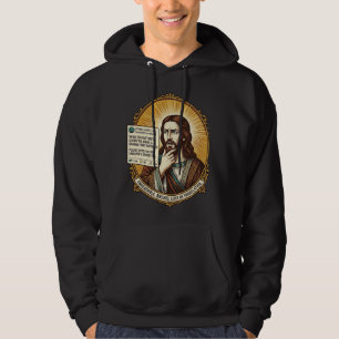 Jesus verwirrt Auto-Übersetzung Post fehlgeschlage Hoodie