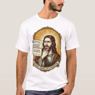 Jesus verwirrt Auto-Übersetzung Post fehlgeschlage T-Shirt