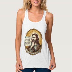 Jesus verwirrt Auto-Übersetzung Post fehlgeschlage Tank Top