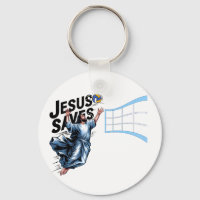 Jesus Volleyball Rette Funny Christlich Faith