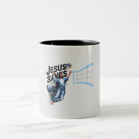 Jesus Volleyball Rette Funny Christlich Faith