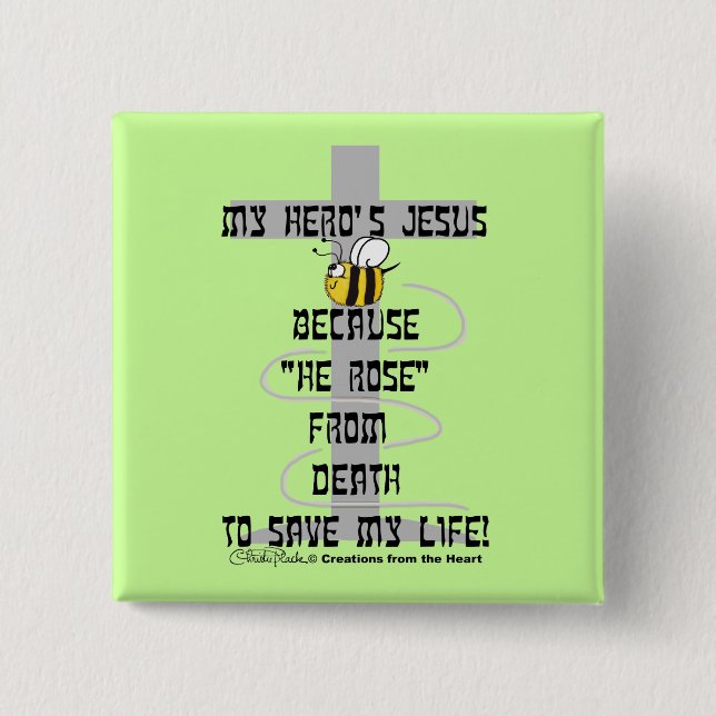 Jesus von Hero Button (Vorderseite)