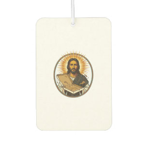 Jesus von leerer Pizzaschachtel getäuscht Party-Es Autolufterfrischer