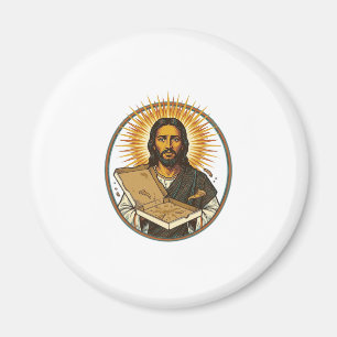 Jesus von leerer Pizzaschachtel getäuscht Party-Es Magnet