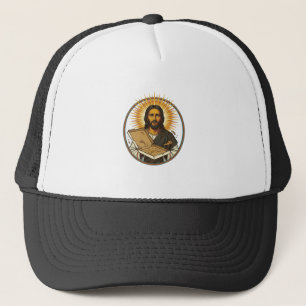 Jesus von leerer Pizzaschachtel getäuscht Party-Es Truckerkappe