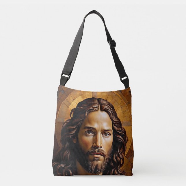 Jesus von Nazareth Tragetaschen Mit Langen Trägern (Vorderseite)
