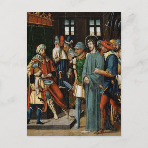 Jesus vor Pilate Postkarte