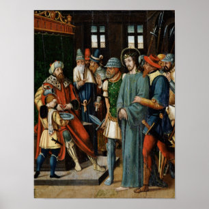 Jesus vor Pilatus Poster