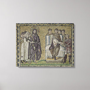 Jesus vor Pontius Pilatus Leinwanddruck
