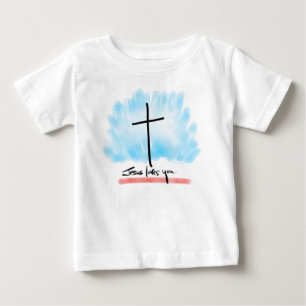 JÉSUS VOUS AIME Baby T-shirt