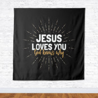 Jésus Vous Aime - Dieu Sait Pourquoi La Tapisserie
