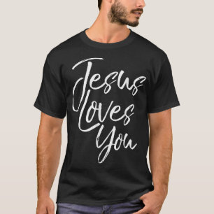 Jésus vous aime Fun Vintage Cool Bold T-shirt chr