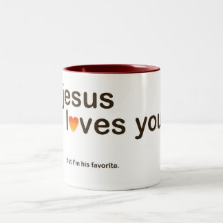Jésus vous aime tasse