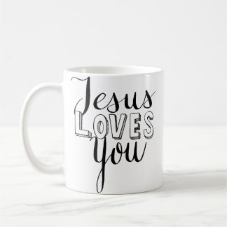 Jésus vous aime tasse