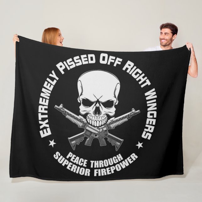 JESUS VS DEVIL Fleece Blanket (Beispiel)