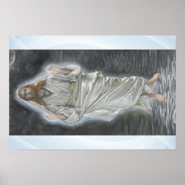 Jesus walks on the sea poster