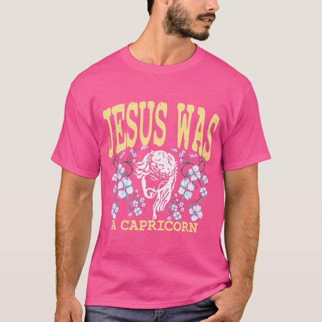 Jesus war ein Capricorn T-Shirt (Vorderseite)