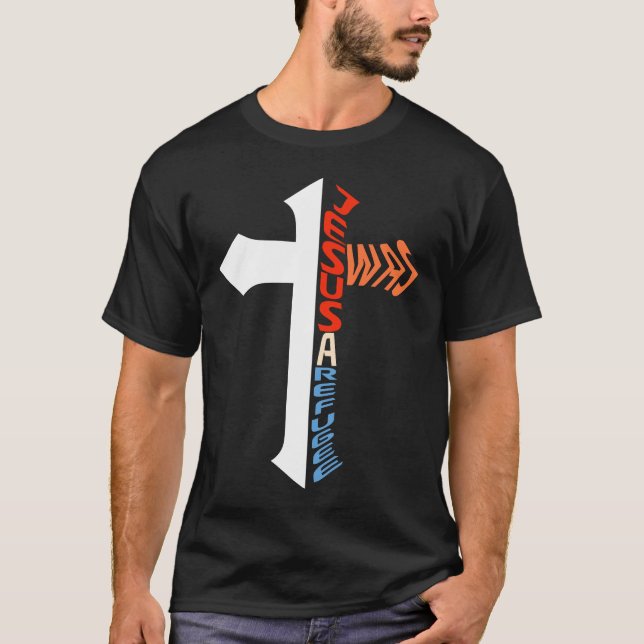 Jesus war ein Flüchtling T-Shirt (Vorderseite)
