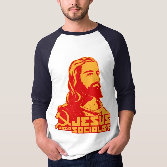 Jesus war ein Sozialist T-Shirt (Vorderseite)
