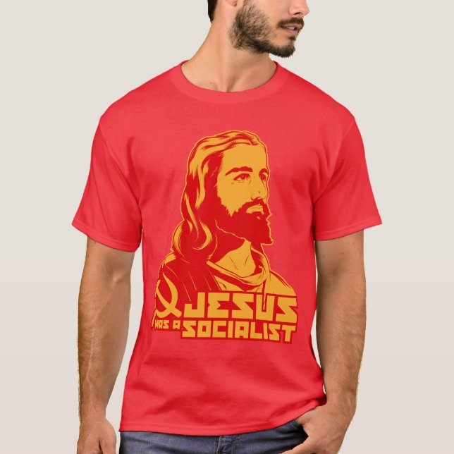 Jesus war ein Sozialist T-Shirt (Vorderseite)
