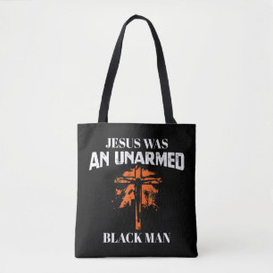 Jesus war ein unbewaffneter schwarzer Mann - relig Tasche