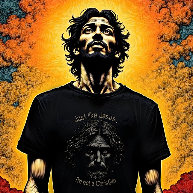 Jesus war kein Christlicher T - Shirt (Von Creator hochgeladen)