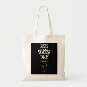Jesus warf Tische um – ich visualisiere es nur oft Tragetasche