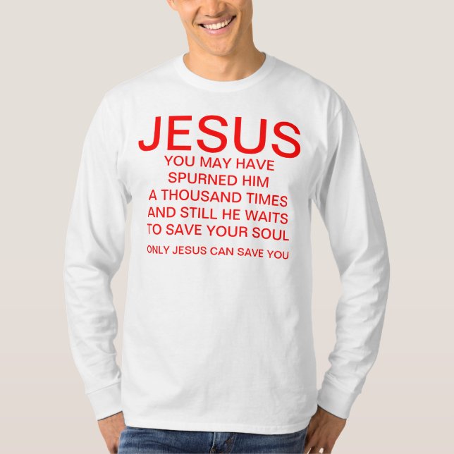 Jesus-Wartezeiten T-Shirt (Vorderseite)