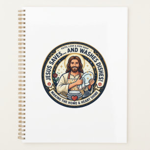Jesus Wäscheaufgaben Humor-Shirt Christliches Graf Planer