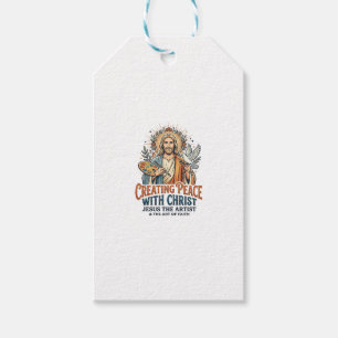 Jesus-Wasserfarbe-Hobby-T-Shirt Inspirierend Glaub Geschenkanhänger
