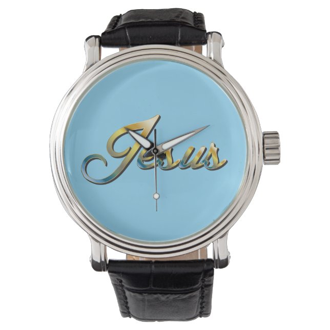 Jesus Watch Armbanduhr (Vorderseite)
