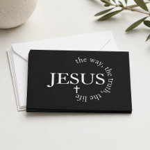 Jesus Weg, Wahrheit, Leben Johannes 14:6 Kreuz