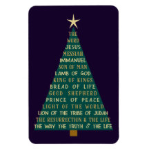 Jesus-Weihnachtsbaum-Namen