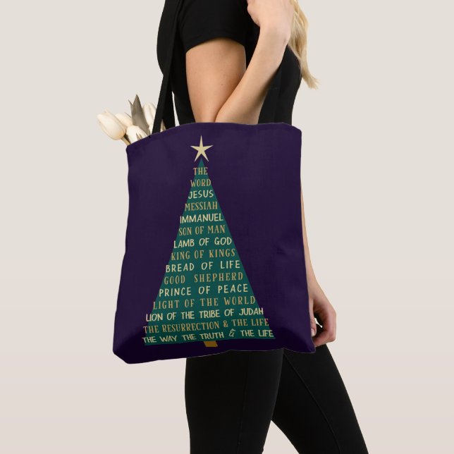 Jesus-Weihnachtsbaum-Namen Tasche (Von Nahem)