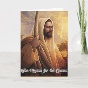 Jesus Weihnachtskarte Feiertagskarte