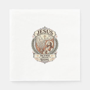 Jesus Weihrauch Gebet Steigend Jesus Weihrauch Geb Serviette