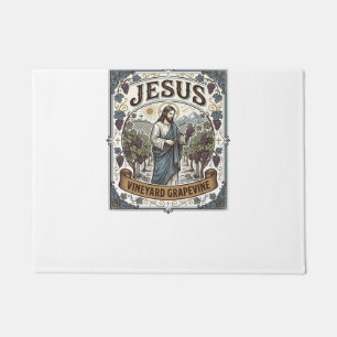 Jesus Weinberg Rebstock Jesus Weinberg Rebstock Fußmatte