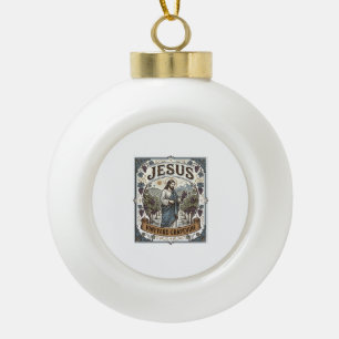 Jesus Weinberg Rebstock Jesus Weinberg Rebstock  Keramik Kugel-Ornament