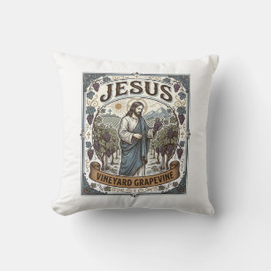 Jesus Weinberg Rebstock Jesus Weinberg Rebstock Kissen