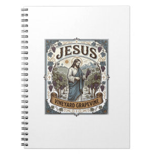 Jesus Weinberg Rebstock Jesus Weinberg Rebstock  Notizblock