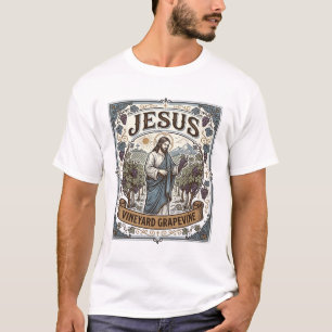Jesus Weinberg Rebstock Jesus Weinberg Rebstock T-Shirt