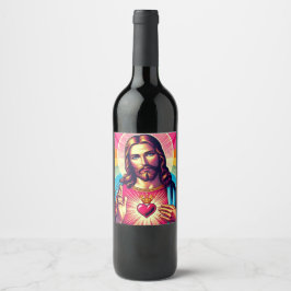 Jesus Weinetiketten! Weinetikett