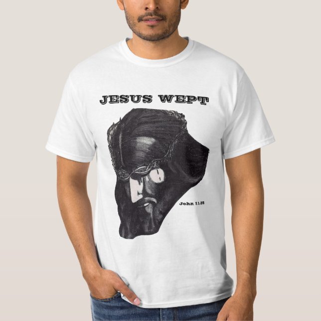 JESUS WEPT tee (Vorderseite)