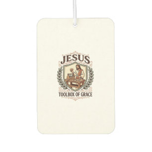 Jesus Werkzeugkiste der Gnade Jesus Werkzeugkiste Autolufterfrischer