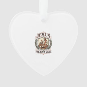 Jesus Werkzeugkiste der Gnade Jesus Werkzeugkiste Ornament