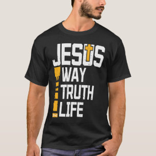 Jesus, wie die Wahrheit die Lebensbibel verrät T-Shirt
